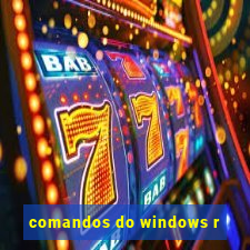 comandos do windows r